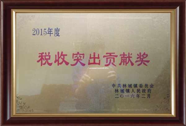 2015 Annual Tax Outstanding Contribution