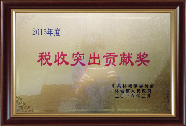 2015 Annual Tax Outstanding Contribution